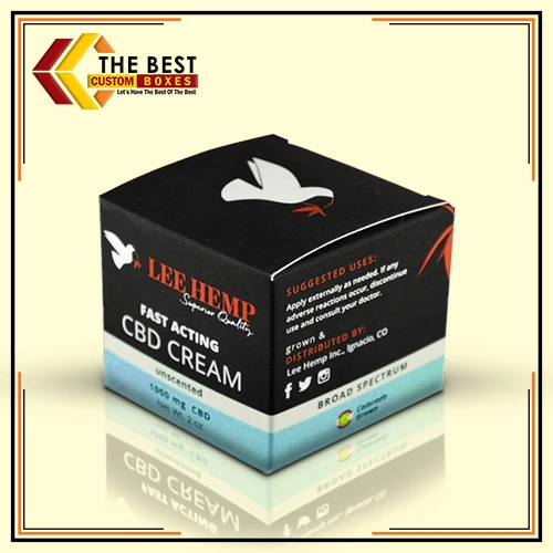 CBD Cream Boxes and Packaging